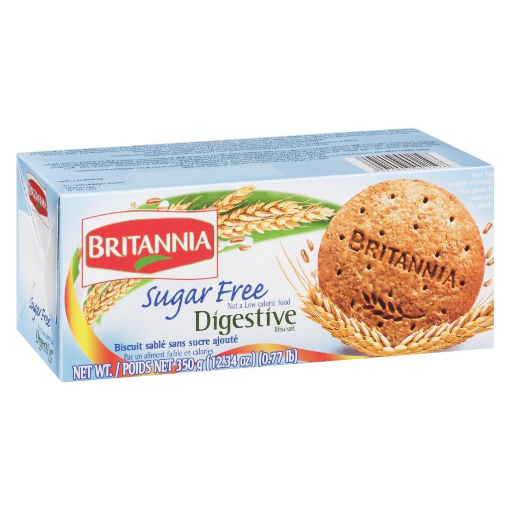 Britannia Sugar Free Digestive Biscuits 350G