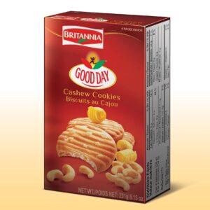 Britannia Good Day Cashew Cookies 231G
