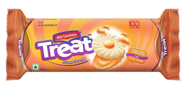 Britannia Treat Orange 120G
