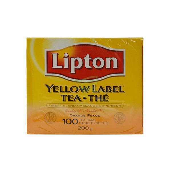 Lipton Yellow Label Tea 100 Bags / 200G