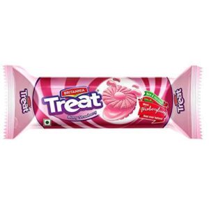 Britannia Treat Strawberry 120g