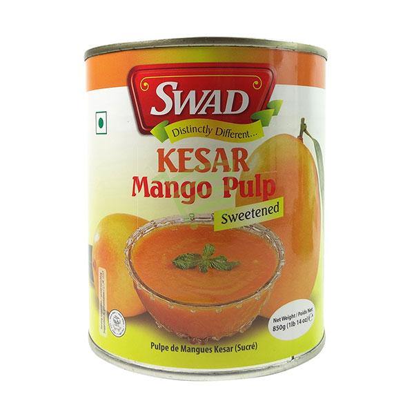 Swad Kesar Mango Pulp 850G
