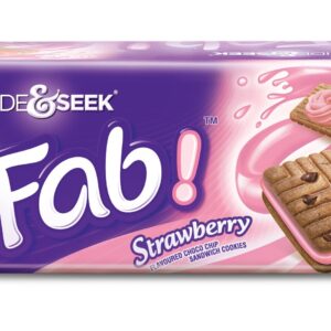Parle Hide & Seek Strawberry Cream Biscuits 112G